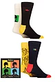 Mens and Women's 4 Pair Happy Socks Beatles Gift Boxed Socks - Multi