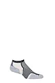 Mens and Women's 1 Pair Experia By Thorlos Cushioned Running Micro Mini Crew Socks - Black