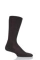 Mens 1 Pair Thorlos Experia Ultra Light Dress Crew Socks - Brown