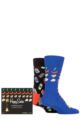 Happy Socks 2 Pair Friday Night Gift Boxed Socks - Multi