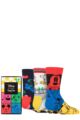 Kids 3 Pair Happy Socks Disney Gift Set - Multi