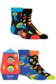 Kids 4 Pair Happy Socks Space Socks Gift Set - Multi