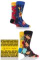 Happy Socks 4 Pair Queen 'We Will Sock You' Gift Boxed Socks - Assorted