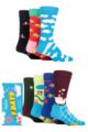 Happy Socks 7 Pair 7 Day Gift Boxed Socks - Multi