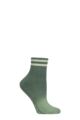 Ladies 1 Pair Tavi Noir Aria Grip Socks - Foliage Ombre