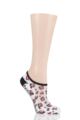 Ladies 1 Pair Tavi Noir Disney Maddie Leopard Print Minnie Socks - Assorted