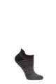 Ladies 1 Pair Tavi Noir Savvy Organic Cotton Low Rise Yoga Socks with Grip - Basics