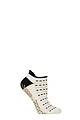 Women's 1 Pair Tavi Noir Savvy Organic Cotton Low Rise Yoga Socks with Grip - Snowtrail