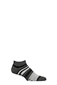 Mens 1 Pair Base 33 Grip Low Rise Socks - Silt