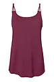 Women's 1 Pack Tavi Noir Braided Strap Tank Top - Garnet