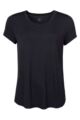 Ladies 1 Pack Tavi Noir Cap Sleeve T-Shirt - Ebony