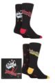 Judas Priest 4 Pair Exclusive to SOCKSHOP Gift Boxed Cotton Socks - Black