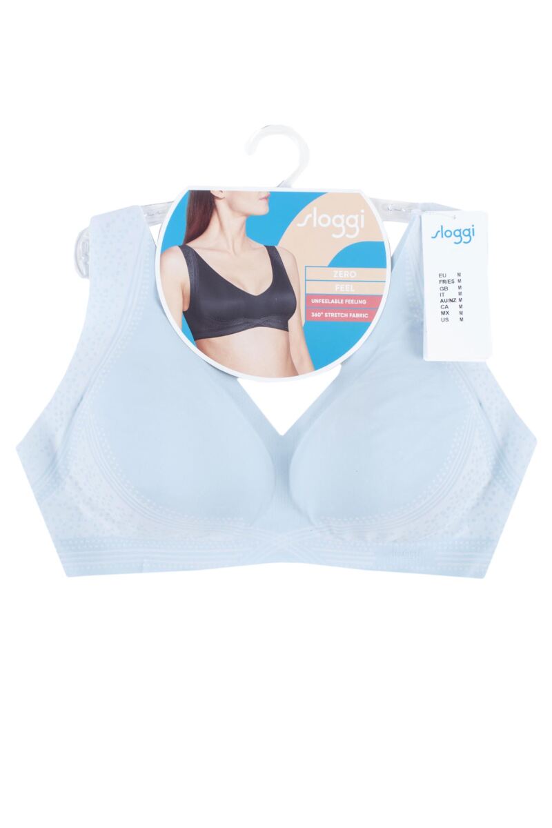 Ladies Sloggi Zero Feel Seamfree Soft Bra with Removable Pads