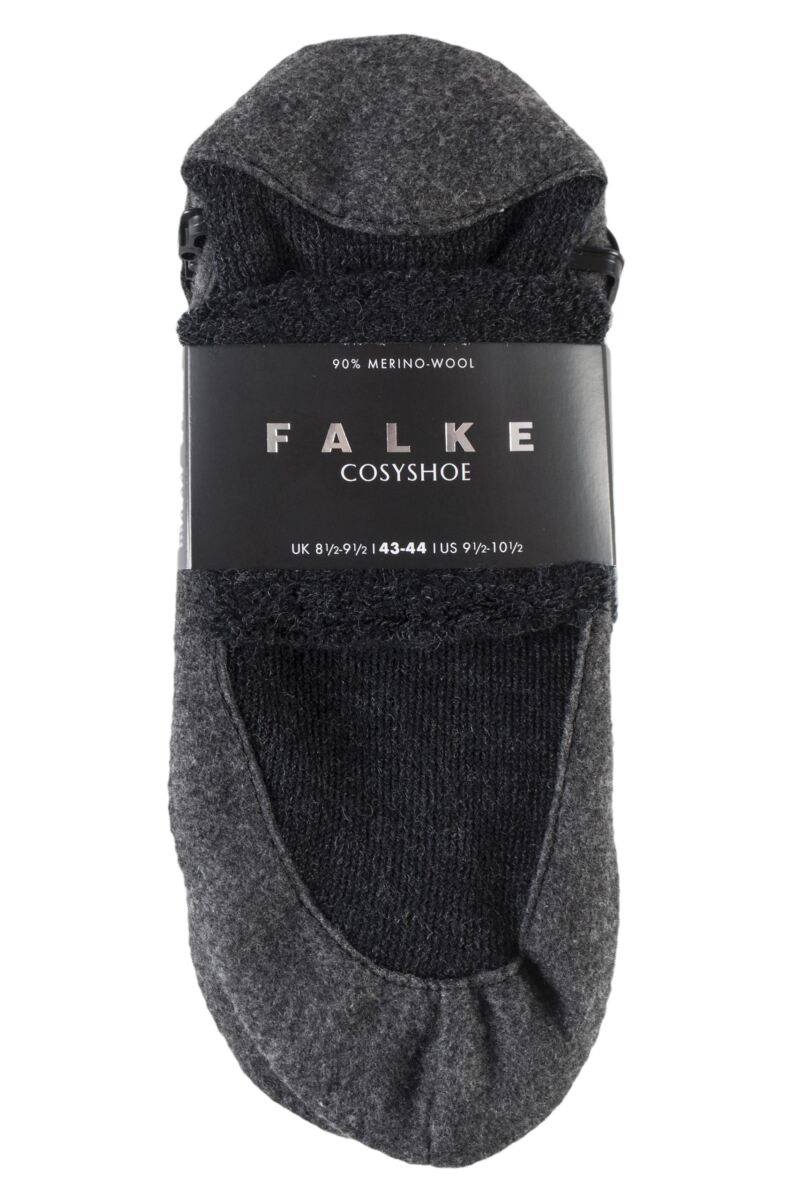 Mens Falke Cosyshoe Virgin Wool Home Socks