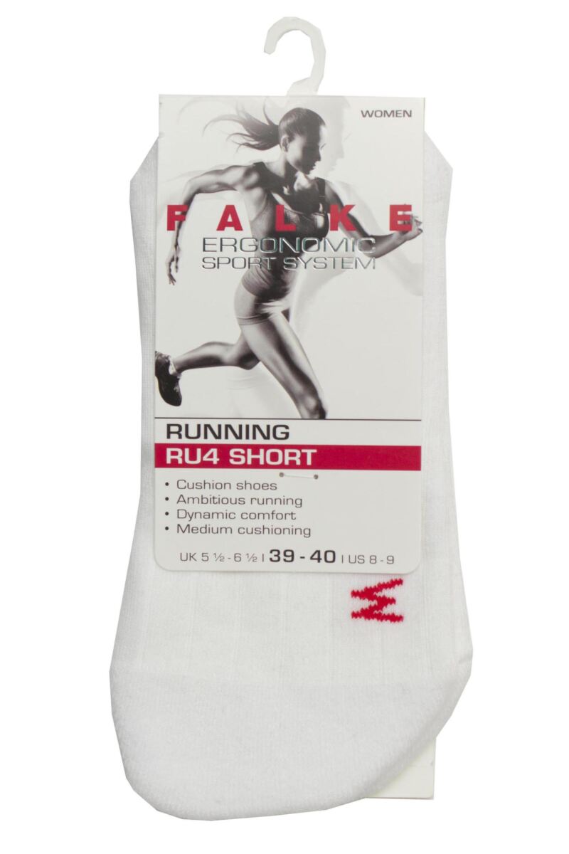 Ladies 1 Pair Falke Light Volume Ergonomic Cushioned Short Running