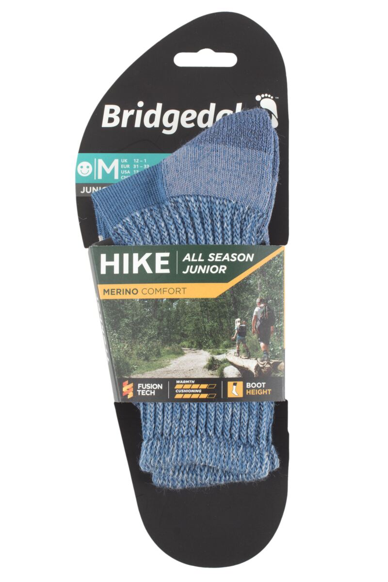 Kids Bridgedale Junior Trekker Sock from