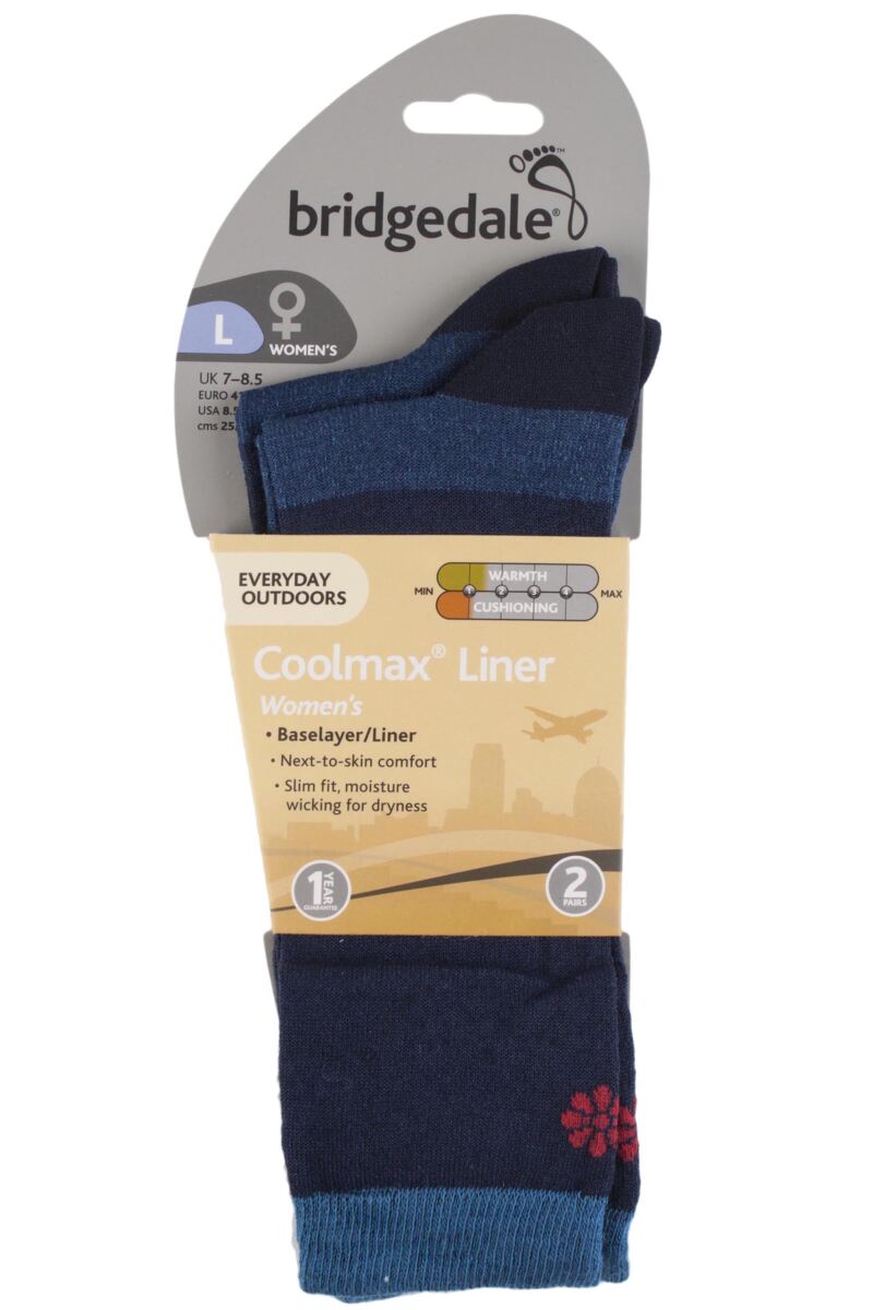 Ladies Bridgedale Coolmax Liners from