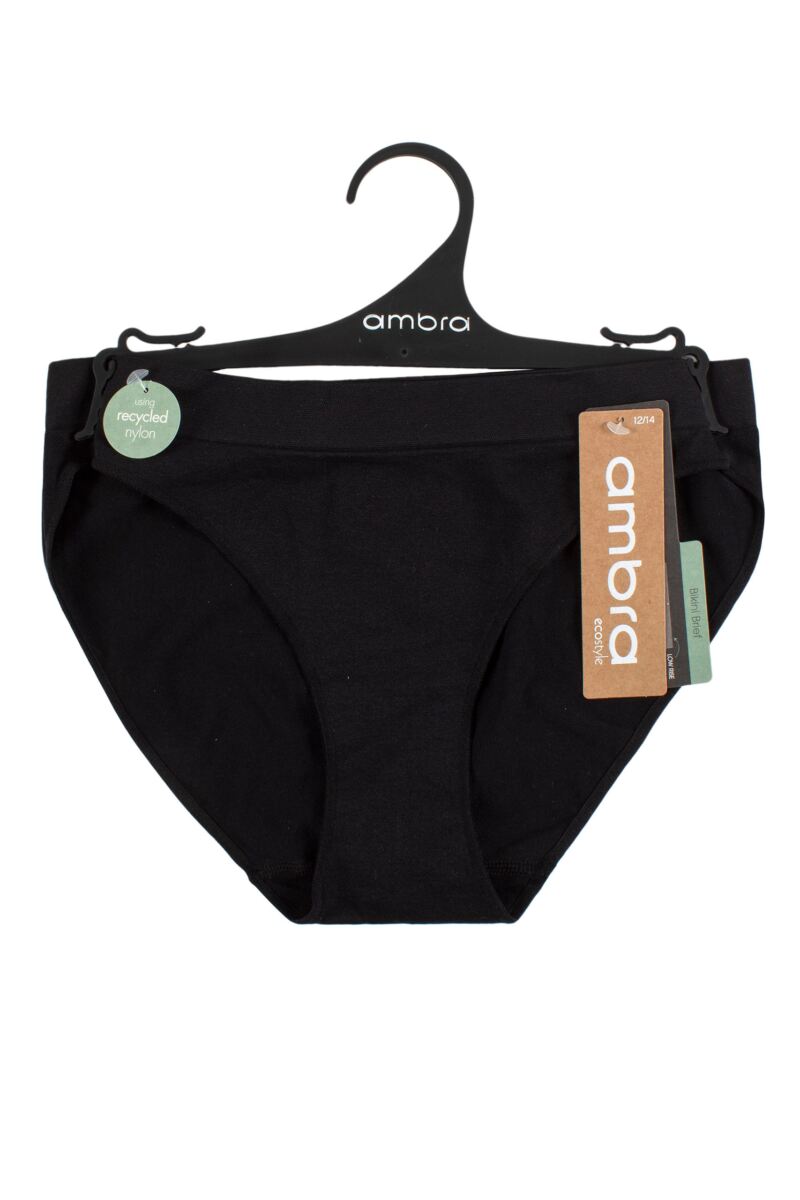 Ladies 1 Pack Ambra Bare Essentials Bikini Brief Underwear from
