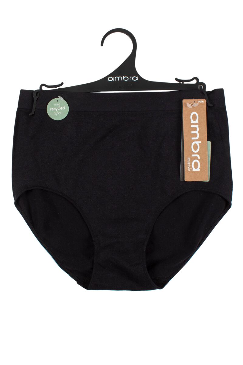 Ladies 1 Pack Ambra Bare Essentials Full Brief Underwear from