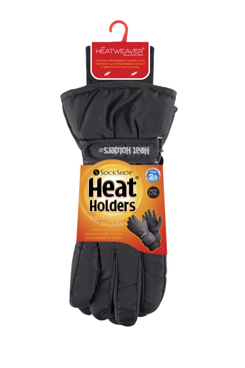 Mens Heat Holders 2.3 TOG Ski Gloves from