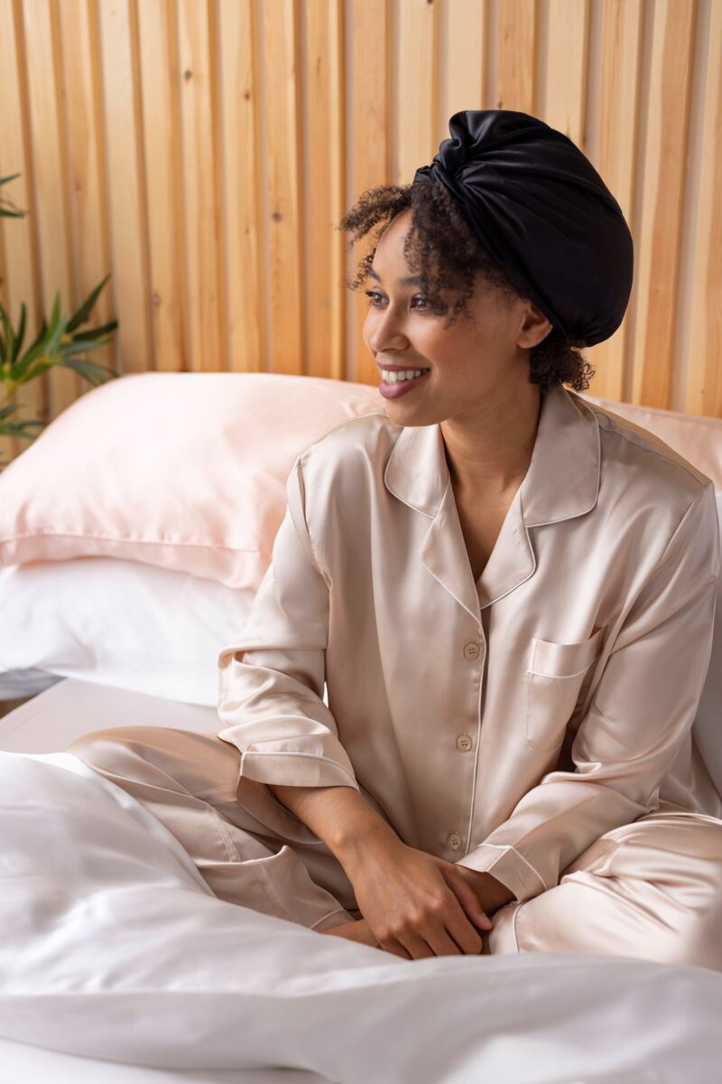 Cocoonzzz Luxury 100% Mulberry Silk Turban