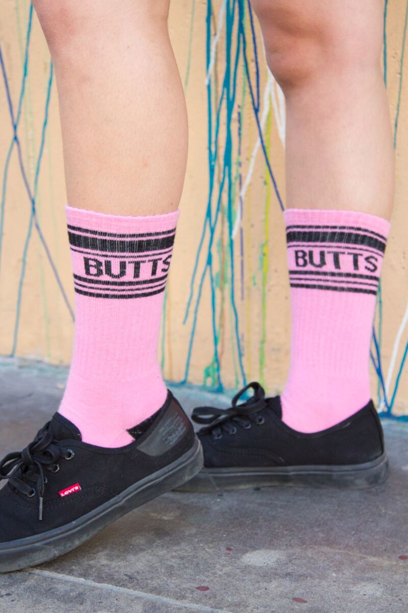 Gumball Poodle 1 Pair Butts Cotton Socks