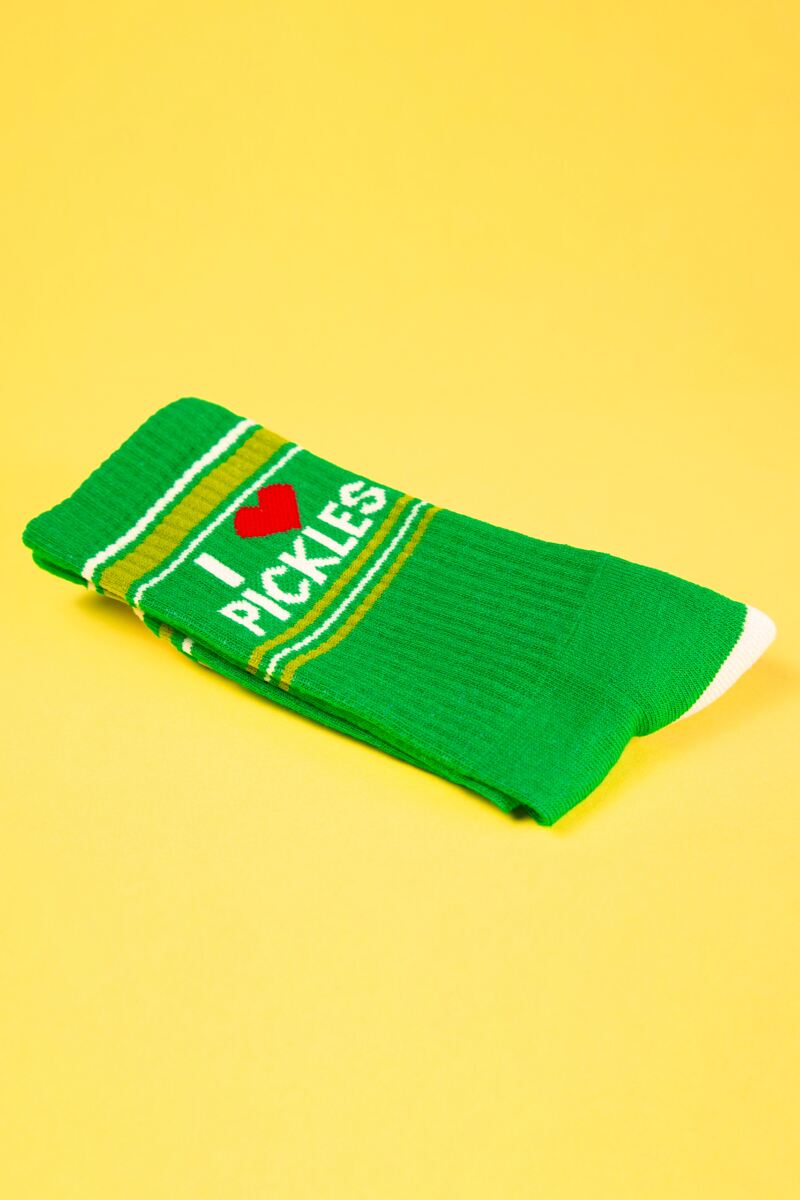 Gumball Poodle 1 Pair I Love Pickles Cotton Socks