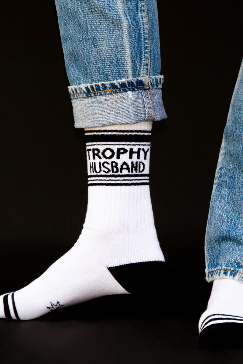 Gumball Poodle 1 Pair Trophy Husband Cotton Socks