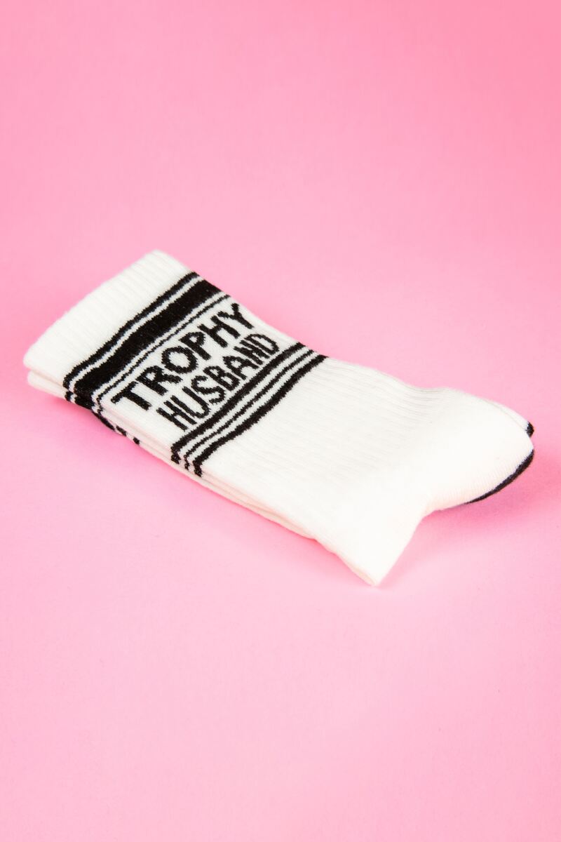 Gumball Poodle 1 Pair Trophy Husband Cotton Socks