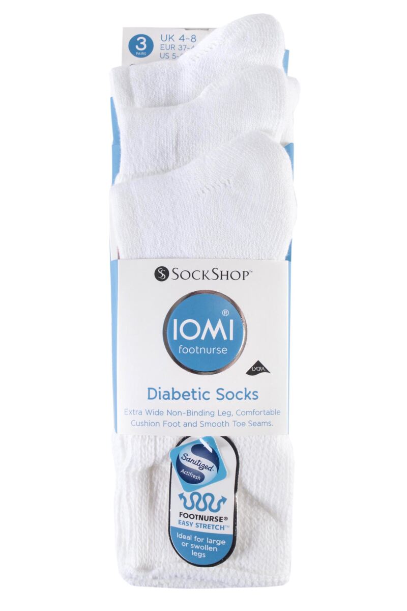 3 Pairs Men's Argyle Cotton Socks - Leven Brown/Natural