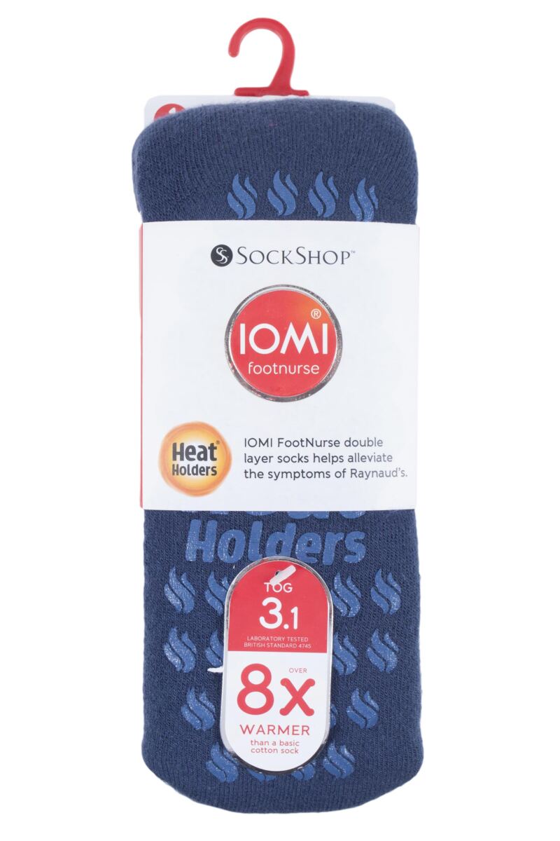Mens 1 Pair Iomi Heat Holders Raynaud's Socks from