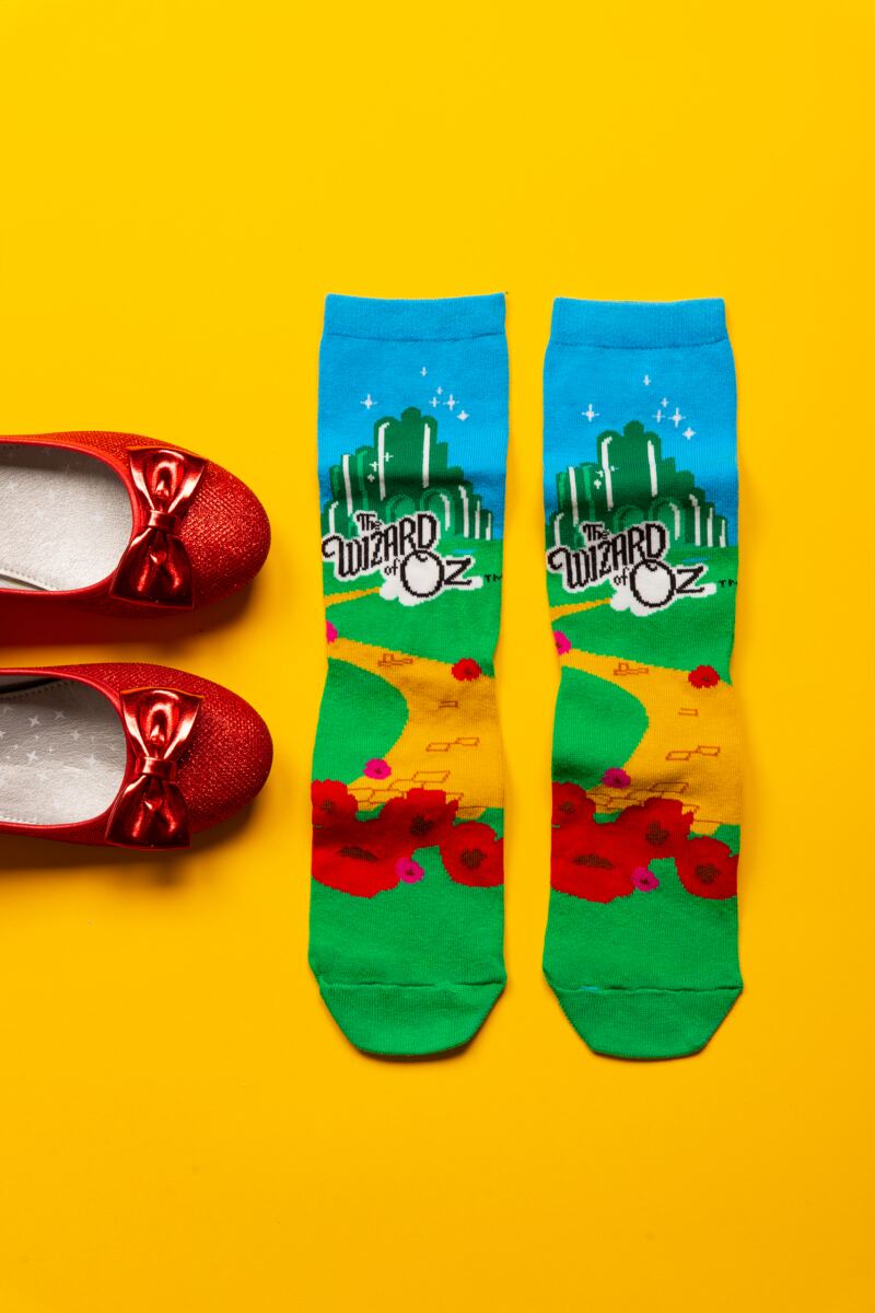 Ladies 3 Pair SOCKSHOP Wizard of Oz Cotton Socks