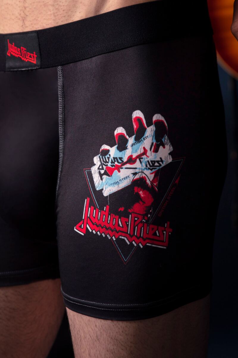 Judas Priest 2 Pack Exclusive to SOCKSHOP Gift Boxed Boxer Shorts