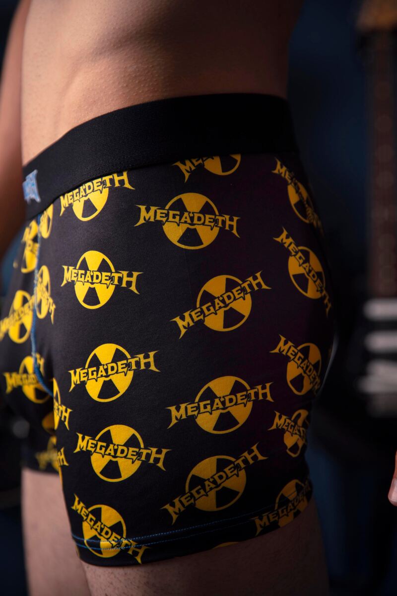 Megadeth 2 Pack Exclusive to SOCKSHOP Gift Boxed Boxer Shorts