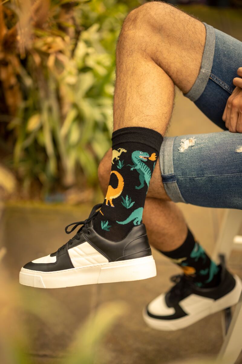 Mens 3 Pair SOCKSHOP Lazy Panda Novelty Bamboo Socks