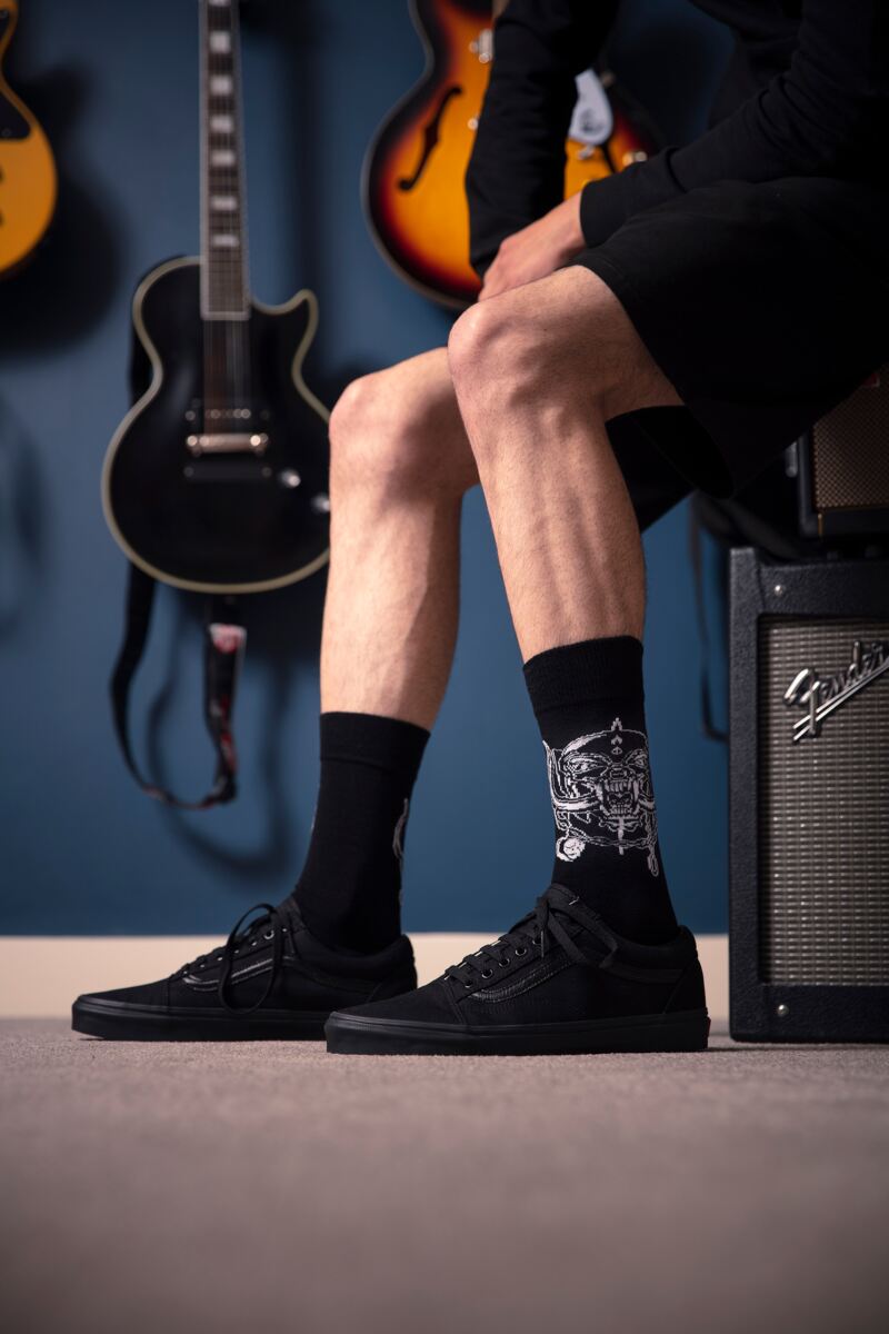 Motorhead 4 Pair Exclusive to SOCKSHOP Gift Boxed Cotton Socks