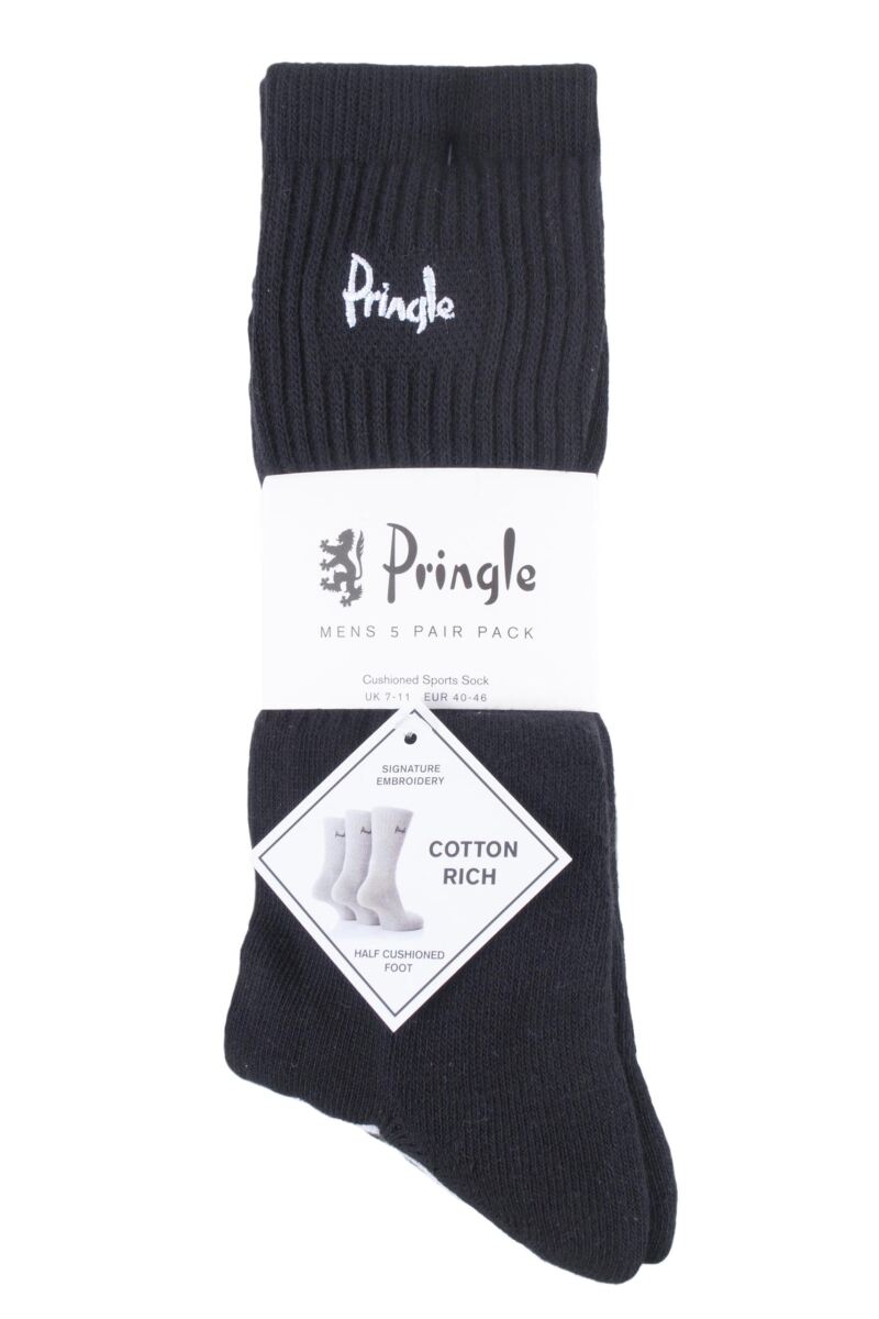 Mens Pringle Half Cushioned Sports Socks from