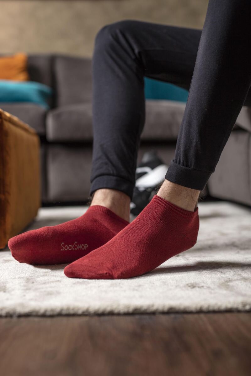 Mens Bamboo Trainer Socks