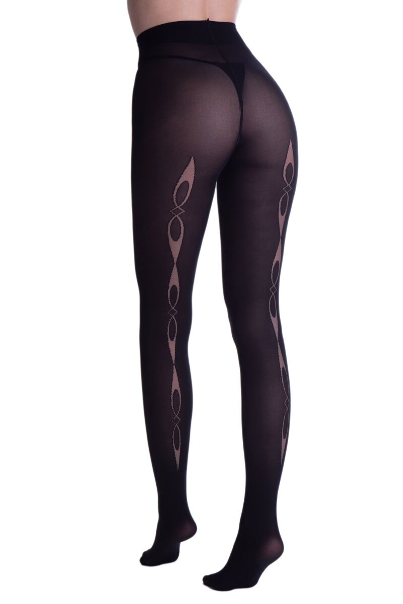 Ladies 1 Pair Trasparenze Security Opaque Backseamed Tights