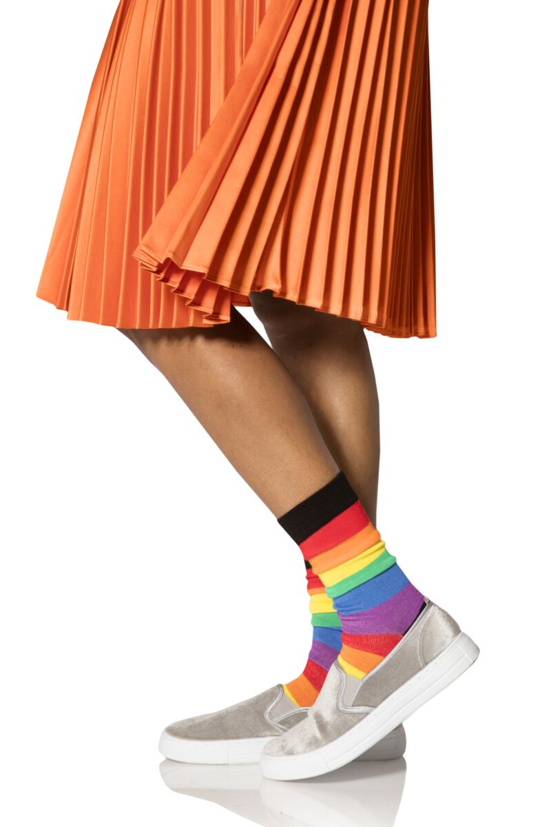 SOCKSHOP Bamboo 1 Pair Pride Rainbow Love is Love Socks