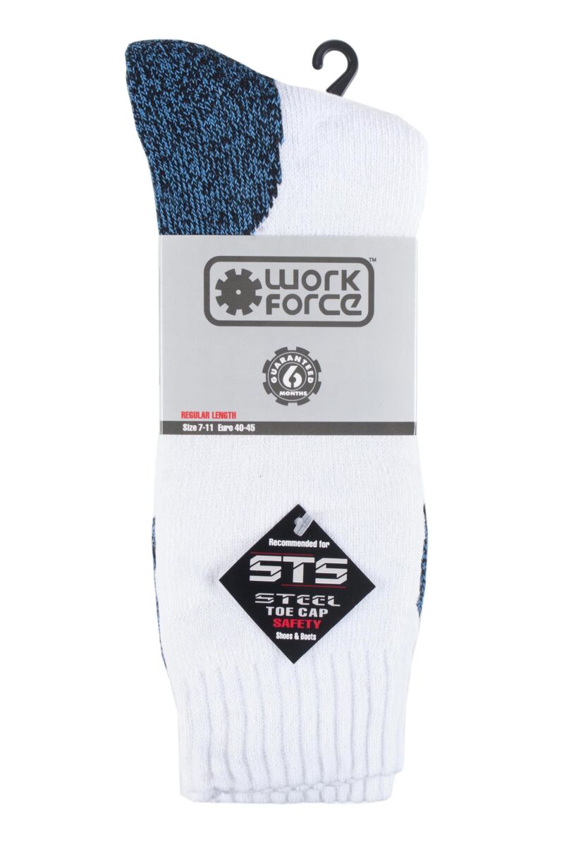 Mens Workforce Steel Safety Socks from