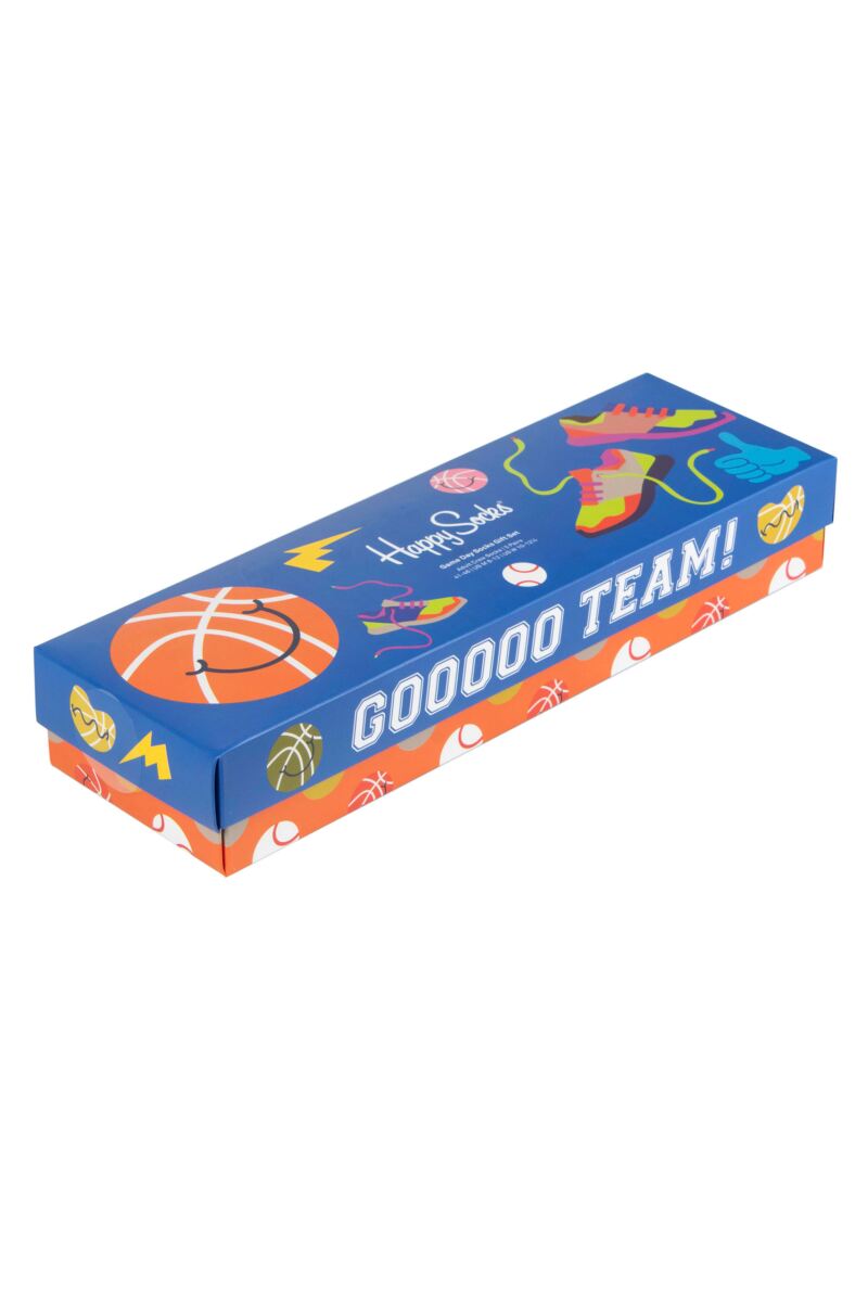 Happy Socks 5 Pair Game Day Gift Boxed Socks