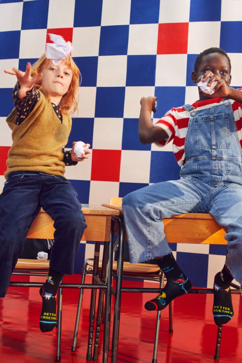 Kids 3 Pair Happy Socks Better Together Socks Gift Set