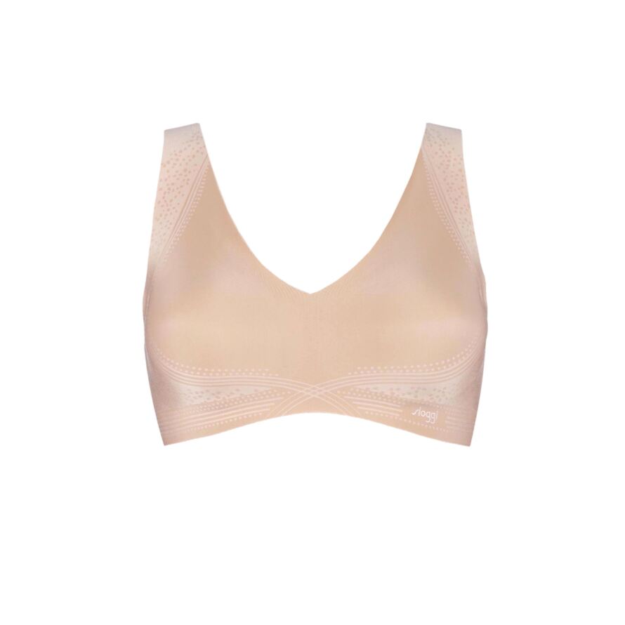 Ladies Sloggi Zero Feel Seamfree Soft Bra with Removable Pads