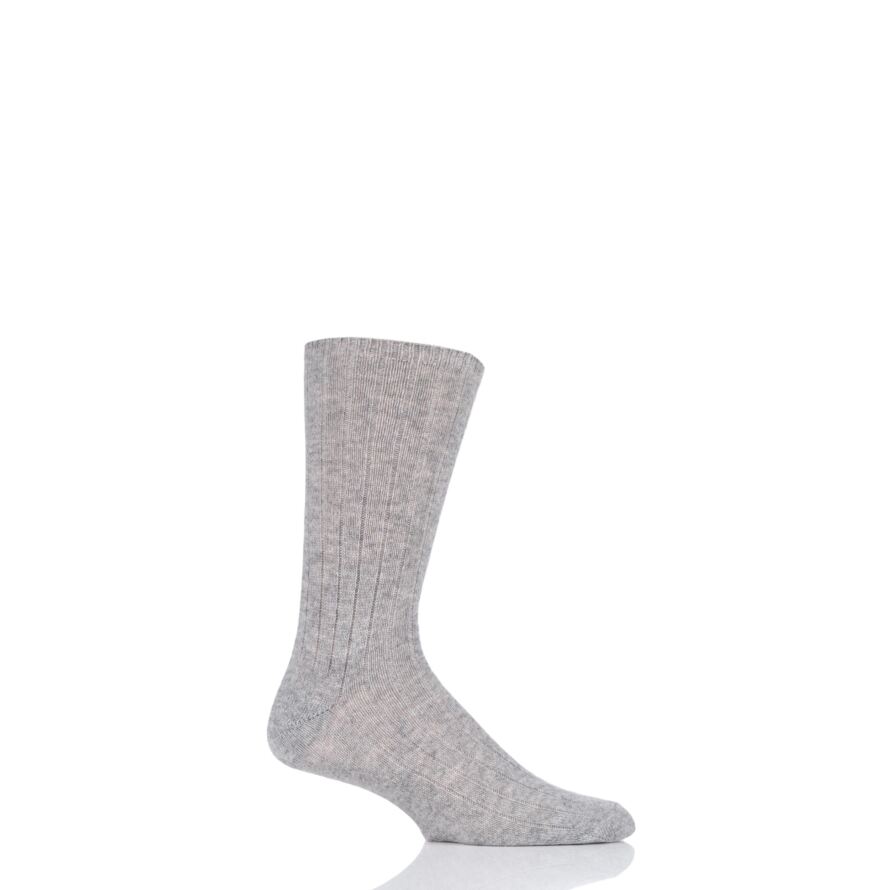 Mens of London 100 Cashmere Bed Socks