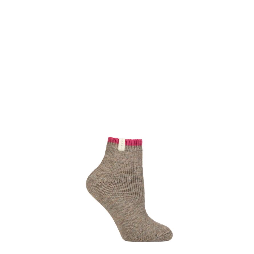 FALKE Dames stoppersokken Cuddle Pads W HP katoen anti-slip noppen 1 paar, groen (Fjord 7475), 39-42, groen (Fjord 7475), 39-42 EU