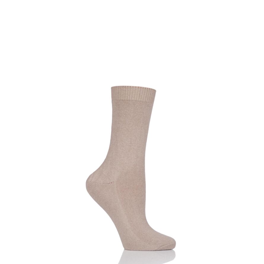 FALKE Cosy Wool Light Blue - Dames