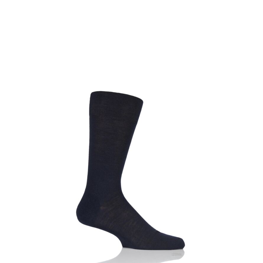 Pantherella Camden Merino Wool Plain Socks | SOCKSHOP