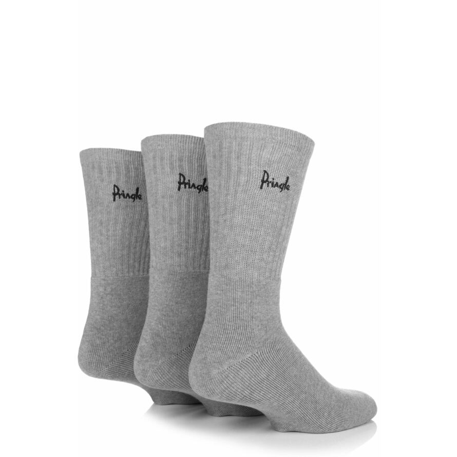 Mens 3 Pair Pringle 1214 Big Foot Socks for Larger Feet Products
