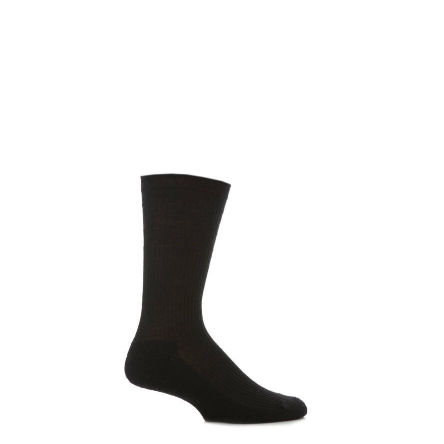 Mens HJ Hall Extra Wide Wool Softop Socks from